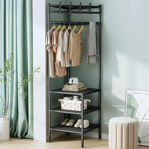 Premium Quality Corner Coat Rack | 3 Lay...